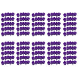 Max Snap On Hanger Size Markers Garment Sizers, Donuts, Bagels, Cubes Purple