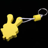 Maxbell Yacht Sailing Boating Floating Key Ring Keyring Key Chain Rabbit Yellow