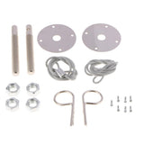 Max Maxb Universal Car Plus Flush Hood Latch Pin Engine Bonnet Locking Hood Kit