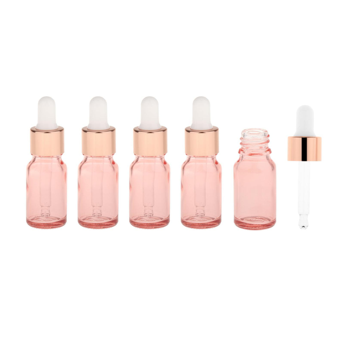 Maxbell Multifunction Glass Eye Dropper Bottle for Oil Massage Perfumes Laboratory 10ml