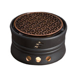 Maxbell Ceramic Teapot Warmer Holder Teapot Heater for Restaurant Hotel Style B