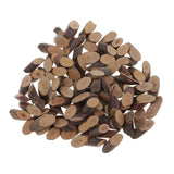 Maxbell 100 Pieces Natural Tree Bark Small Wood Slices Wedding Christmas Home Decor