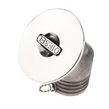 Maxbell Boat Deck Fill / Filler Keyless Cap - 2" (50mm) 316 Stainless Steel Diesel