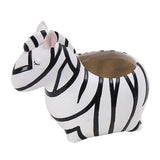 Max Cute Animal Succulent Planter Bonsai Pot Flowerpot Office Home Decor Zebra