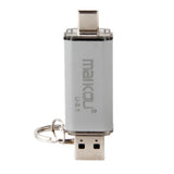 Max 2 in 1 USB 3.0+ Type C OTG Flash Drive Memory Stick U Disk 256GB Storage red 128GB