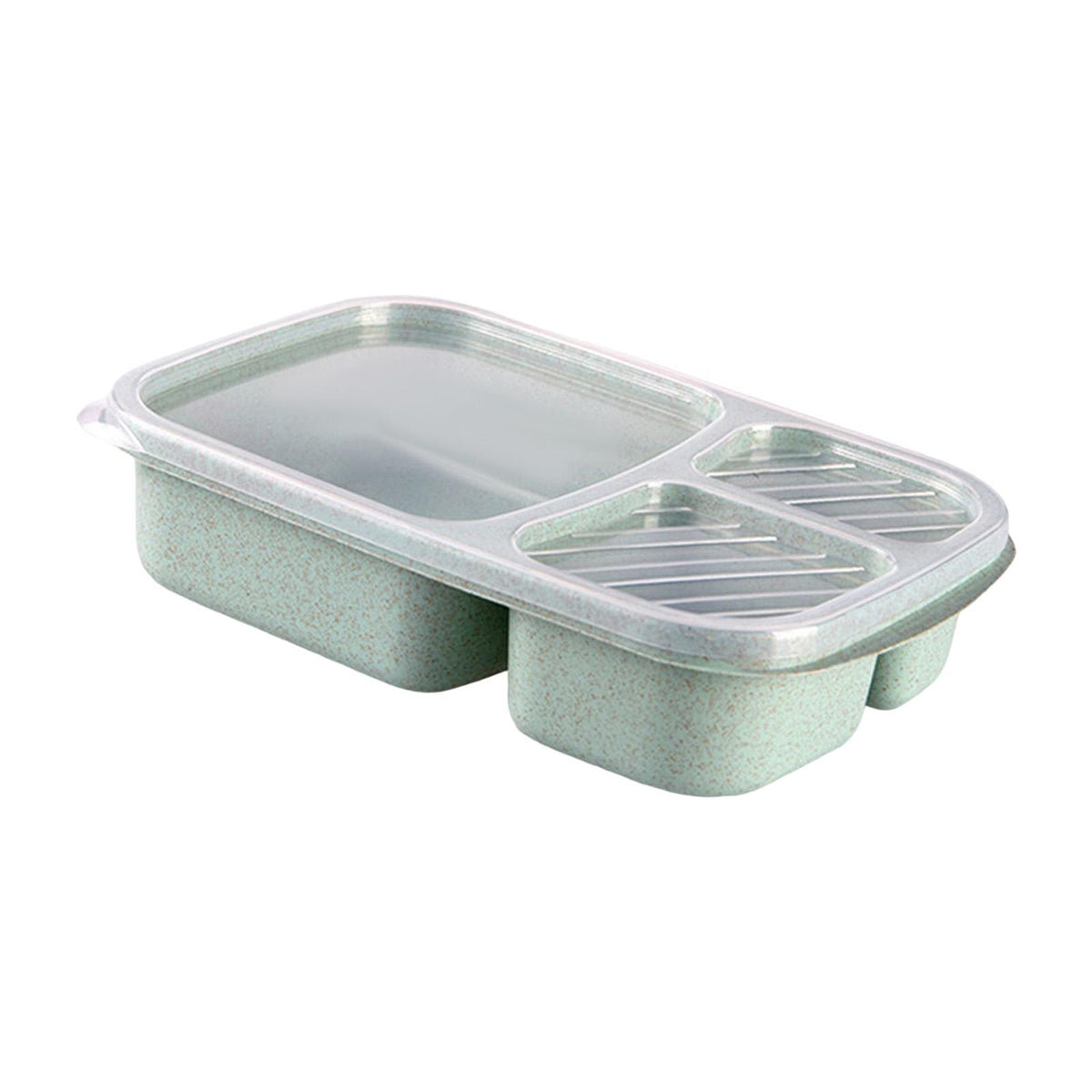 Maxbell Airtight Lunch Storage Box Microwave Bento Picnic Sushi for Children Adults green