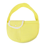 Maxbell Pet Sling Carrier Comfortable Polyester Handbag for Outdoor Hiking Camping Yellow