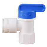Maxbell Water Tank Ball Valve for RO Reverse Osmosis Filter System ID 1/4" to 3/8"