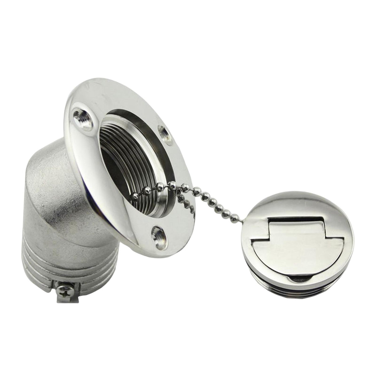 Maxbell Marine Boat Deck Fill Filler Hardware Durable for Trailer Marine Replacement 1.5inch 76mmx74.5mm