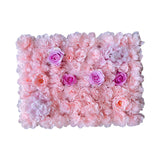 Maxbell Flowers Wall Panel 40Cmx60cm Floral Backdrop for Indoor Party Baby Shower Pink