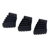 Maxbell 3 Pieces Drum Rack Rubber Feet Small Code for Drum Hardware Cymbal Stand