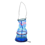 Maxbell 3-Layer Fishing Basket Mesh Cage for Crayfish Keeping Accessories Tool