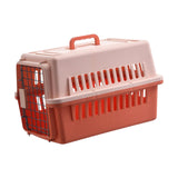 Maxbell Dog Travel Kennel Nest Tote Organizer Cage Hard Sided Pet Carrier for Cats Orange