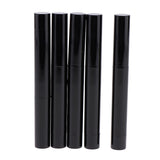 Max 5pcs Black Empty Lipstick Tubes Refillable Lip Gloss Balm Bottles Containers