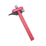 Maxbell T Type Marking Ruler Adjustable Line Gauge for Crafting Woodworking Drafting