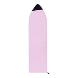 Maxbell Surfboard Sock Cover Elastic Organizer Protection Pouch Soft for Snowboard 200cmx50cm Pink