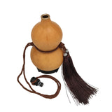 Maxbell Gourd Hip Flask Large Capacity Gourd with Base Gourd Shape for Table Decor 35-40cm 2.5L