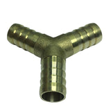 Max Brass Male Thread Y Shaped Equal Tee Connectors Adapters  14mm
