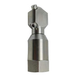 Maxbell Pressure Drain Jetting Hose Nozzle Durable Sewer Jet Nozzle for Outdoor Clean 1/2