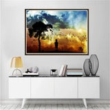 Maxbell DIY Diamond Painting Embroidery Cross Crafts Stitch Kit Landscape
