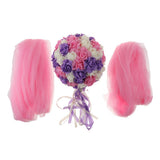 Max Wedding Flowers Balls with Tulle Wedding Venue Hanging Decor Multicolor