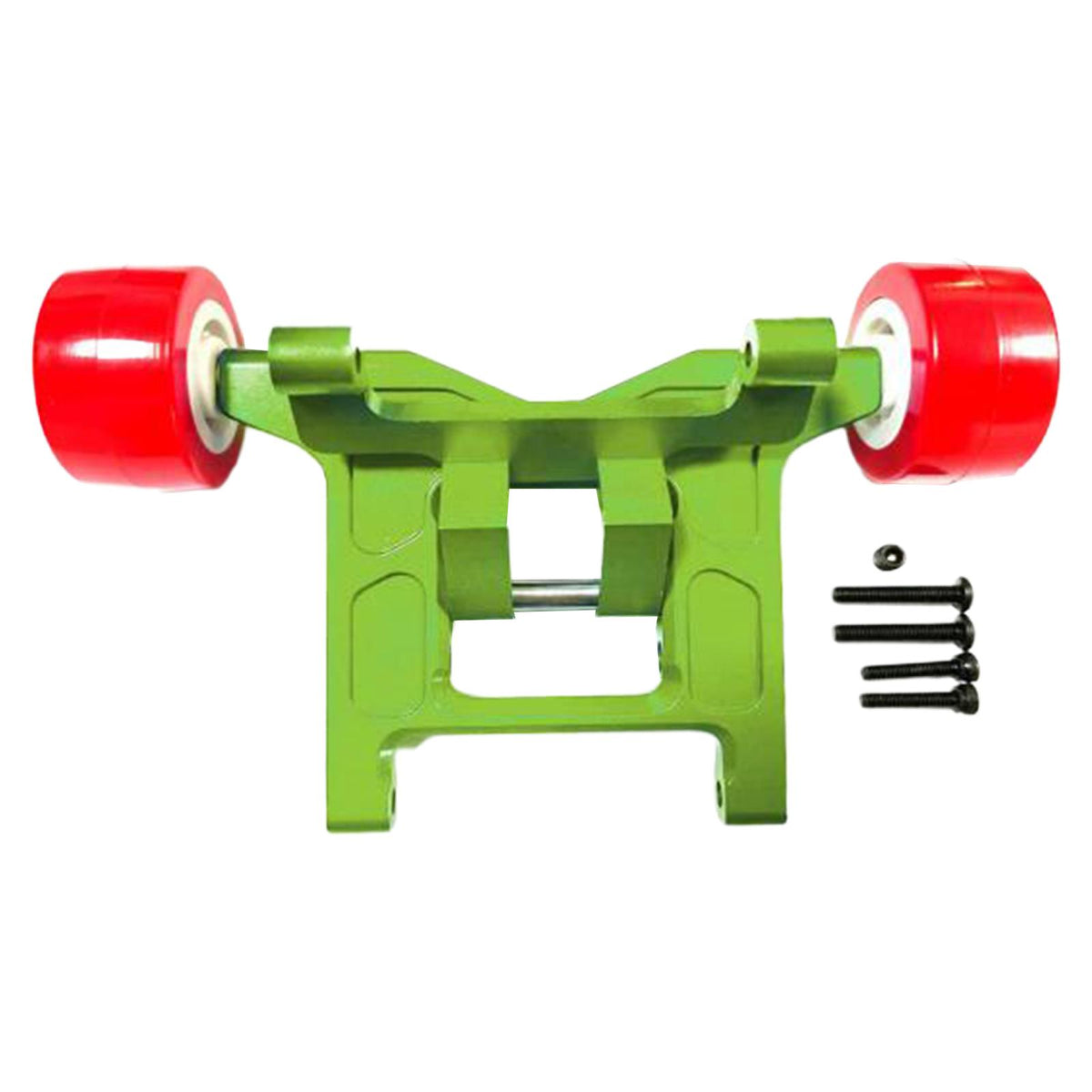 Maxbell Head-Up Wheelie Bar Set Remote Control for Arrma 1/10 Senton Bigrock Vorteks Green