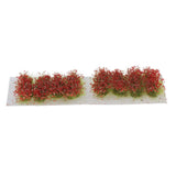 Max Maxb Miniature Flower Vegetation Groups Military Model Stage DIY Material Red