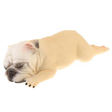 Max Realistic French Bulldog Animal Model Figures Kids Toy Gift  yellow
