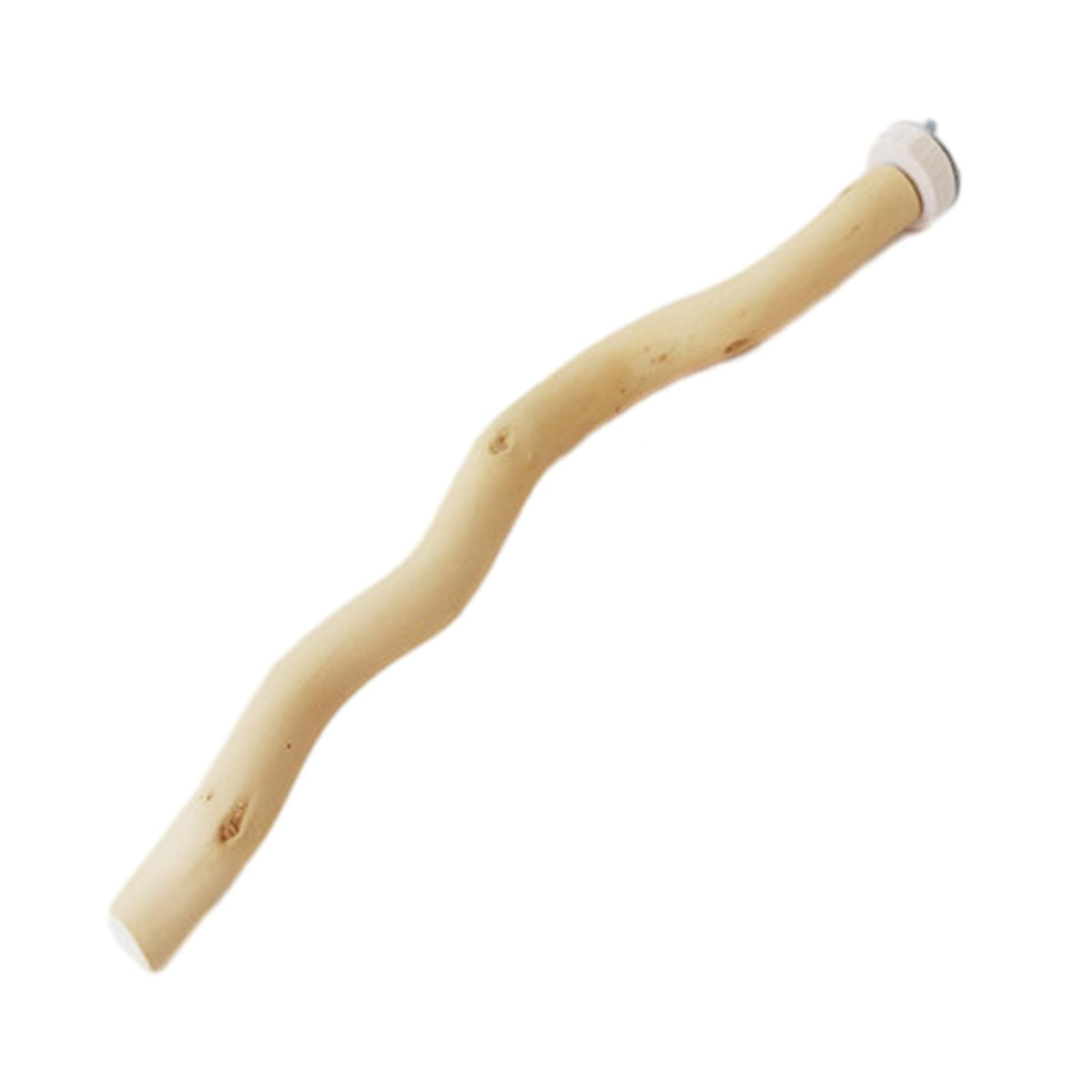 Maxbell Bird Perch Parrot Bird Standing Grape Stick for Conures Cockatiels Parakeets 30cm
