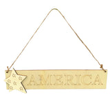 Max Indoor Outdoor Wooden Hanging Board Wooden Plaque Sign for Home Decor Type 1