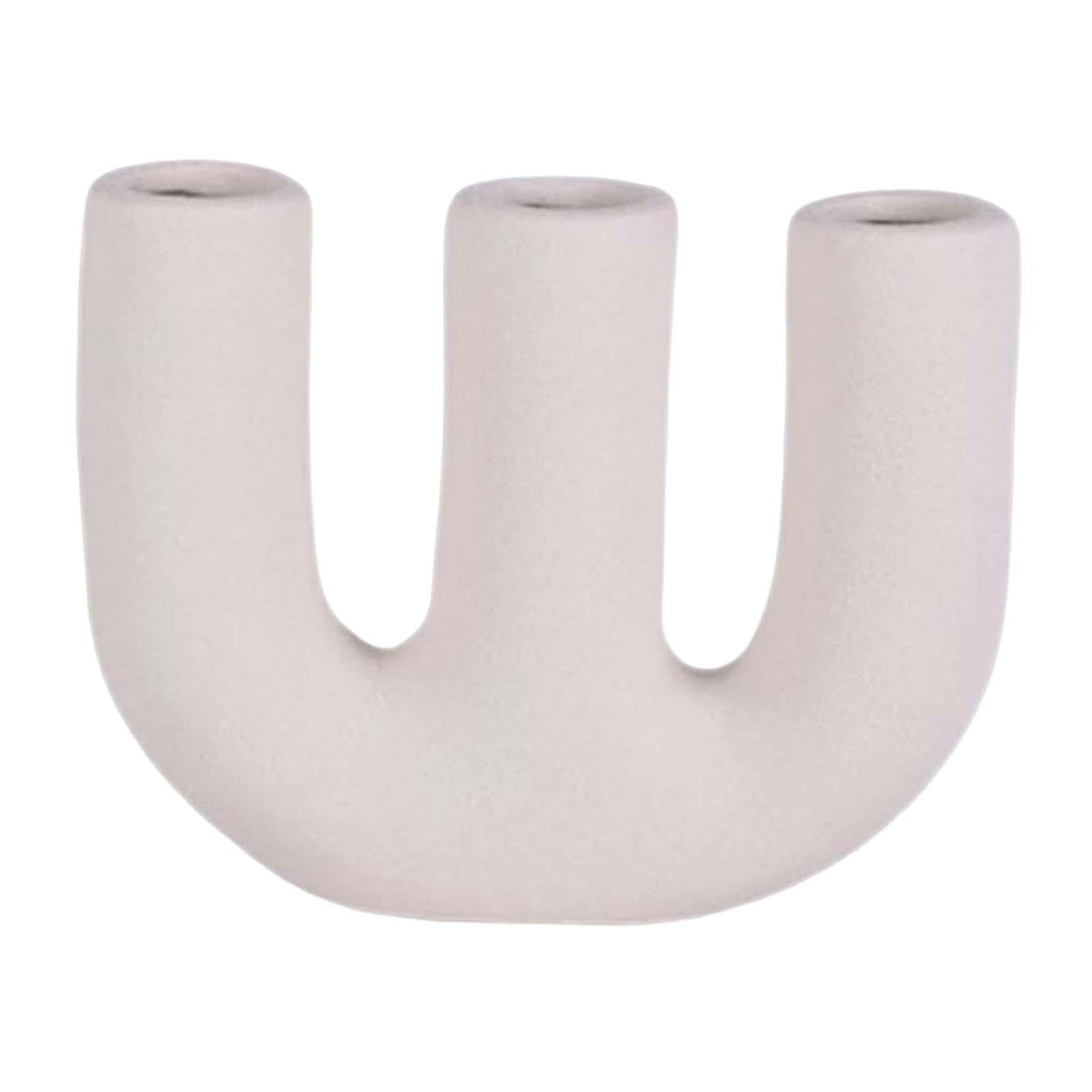 Maxbell Fashion Nordic Vase Modern Ceramic Table Decorative Gift Wedding Party Light Gray