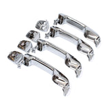 Maxbell 4x Door Handles 69210-02081 with 4x Covers Replacement Left Right Accessory