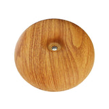 Max 175ml Wood Grain Humidifier Mute Bedroom USB Spray Humidifiers Light Brown