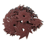 Max 50 Pieces Octagonal Abrasive Sandpaper Polishing Tool 240# Single Layer