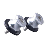 Maxbell Universal Frame Stand Screw Swing Arm Spools Slider M6 Silver