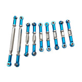 Max Maxb Metal Upgrading Parts Adjustable Rod for 1:12 Remote Control Vehicle Blue