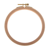 Maxbell Wooden Round Cross Stitch Hoops Needlework Embroidery Sewing Circles 13.8cm