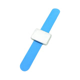 Maxbell Silicone Wrist Strap Bracelet Convenient Hair Clip Holder Professional Light blue