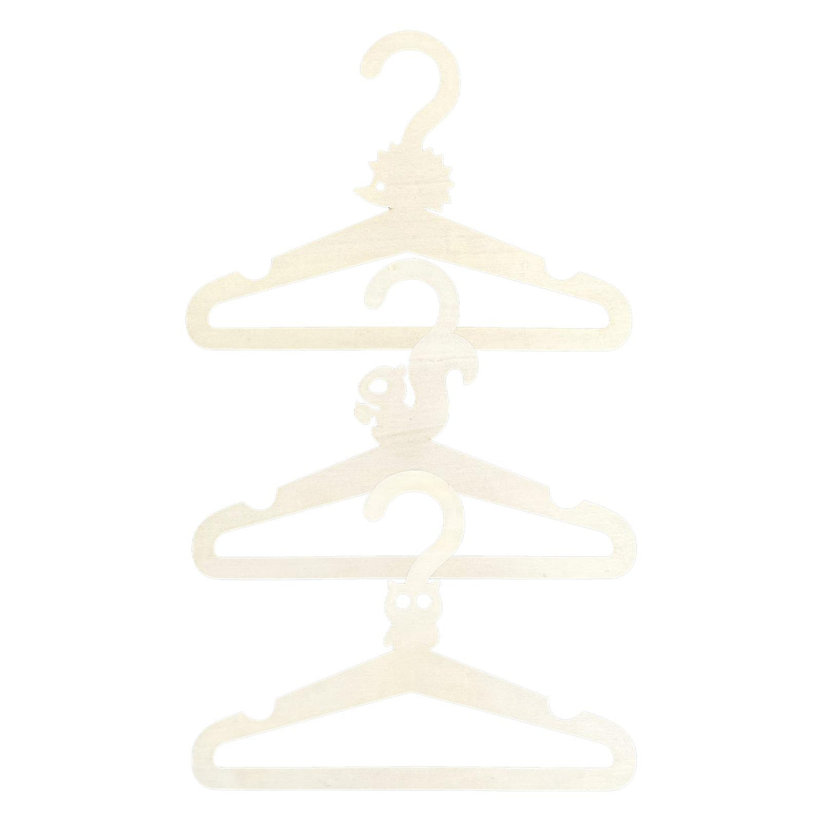 Maxbell Kids Coat Hanger Clothes Drying Storage Rack Infants Hanger for Trousers