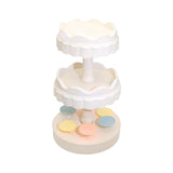 Maxbell Electric Turntable Cupcake Display Stand Cookie for Party Wedding Decoration