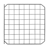 Maxbell Portable Pet Playpen Panel Cage Fence Metal Wire Guinea pig Black Door
