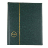 Max 200 Coin Currency Holder Collector Storage Money Pocket PU Album Book Green