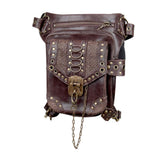 Max Retro Gothic Steampunk Rock Waist Pack Shoulder Bag Coin Purse Leg Bag