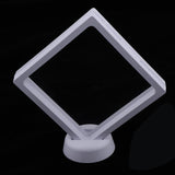 Maxbell False Nail Art Display Stand Nail Tips Show Frame Salon Manicure Tool White