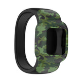 Maxbell Children Silicone Band Strap Belt Fit for GarminFit JR3 Camouflage Green