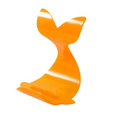 Maxbell Cartoon Desktop Phone Holder Lazy Bracket Support for Tabletop Office Decor Orange