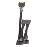 Maxbell SATA Power Cable Accessories Portable Replacement Copper SSD Extension Cable