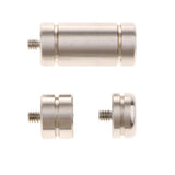 Max 1Set 1/4" Stainless Steel Camera Stabilizer Weights Block For Camera Tripod
