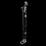 Maxbell Aquarium Clear Acrylic Shrimp Feeding Tube Food Pipe Feeder Feeding Tool M
