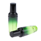 Maxbell 2x Empty Glass Makeup Container Face Cream Jar Travel Pump Spray Bottle 50ml